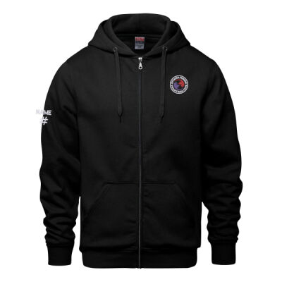 Surfer Unisex Fusion Crest Embroidered Zip Up  Thumbnail