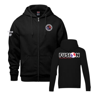 Surfer Unisex Fusion Embroidered & Twill Zip Up Thumbnail